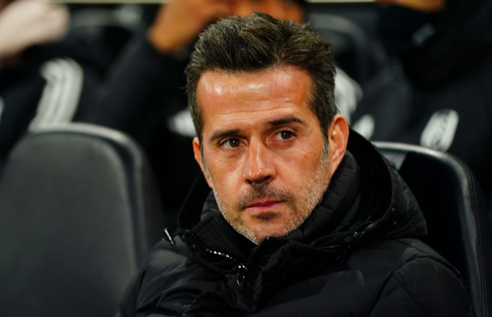 Marco Silva in the dugout Marco Silva in the dugout