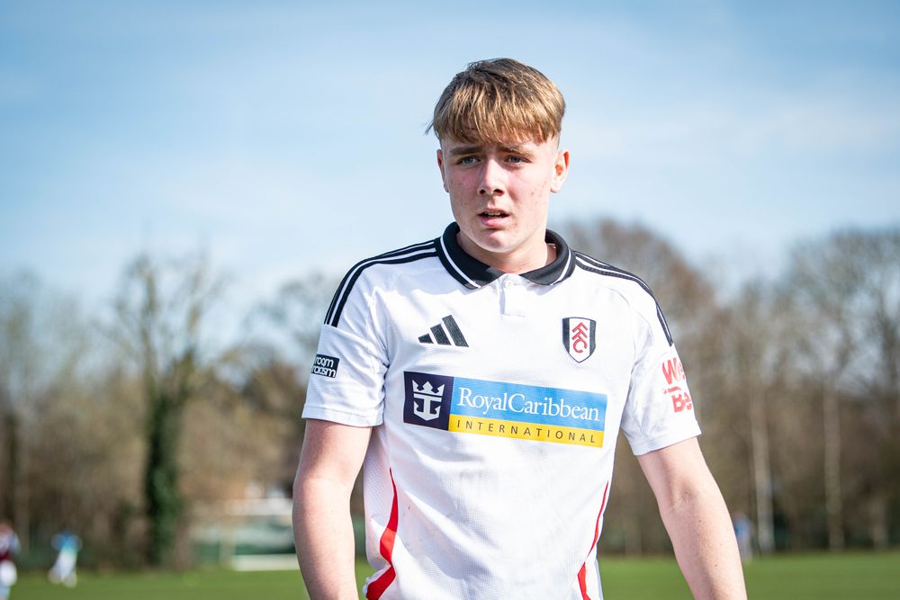 Brodie Dair of Fulham U18s Brodie Dair of Fulham U18s