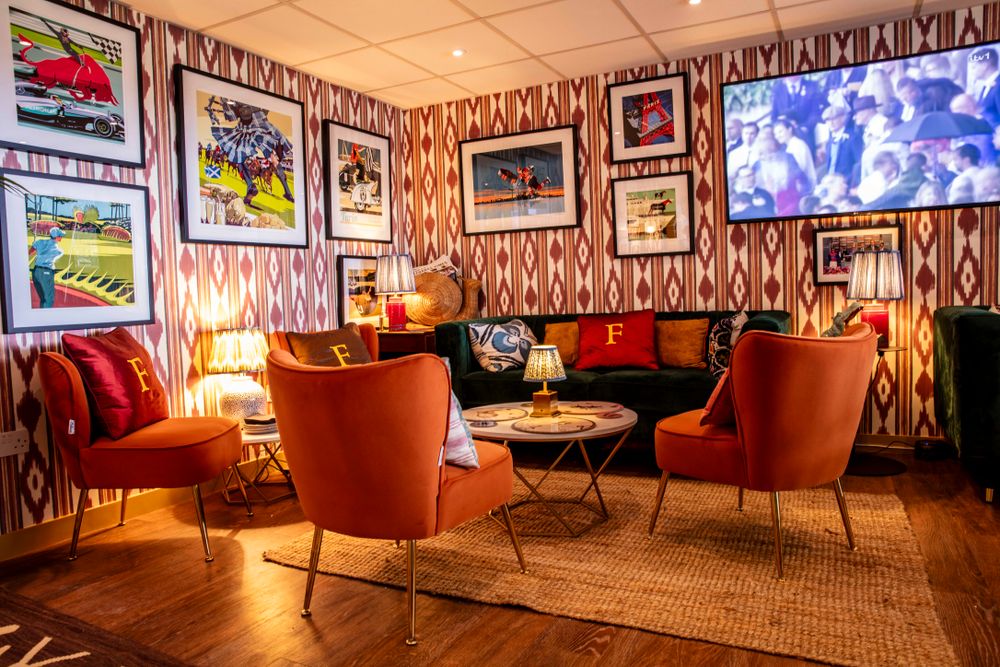The Fitzdares lounge The Fitzdares lounge