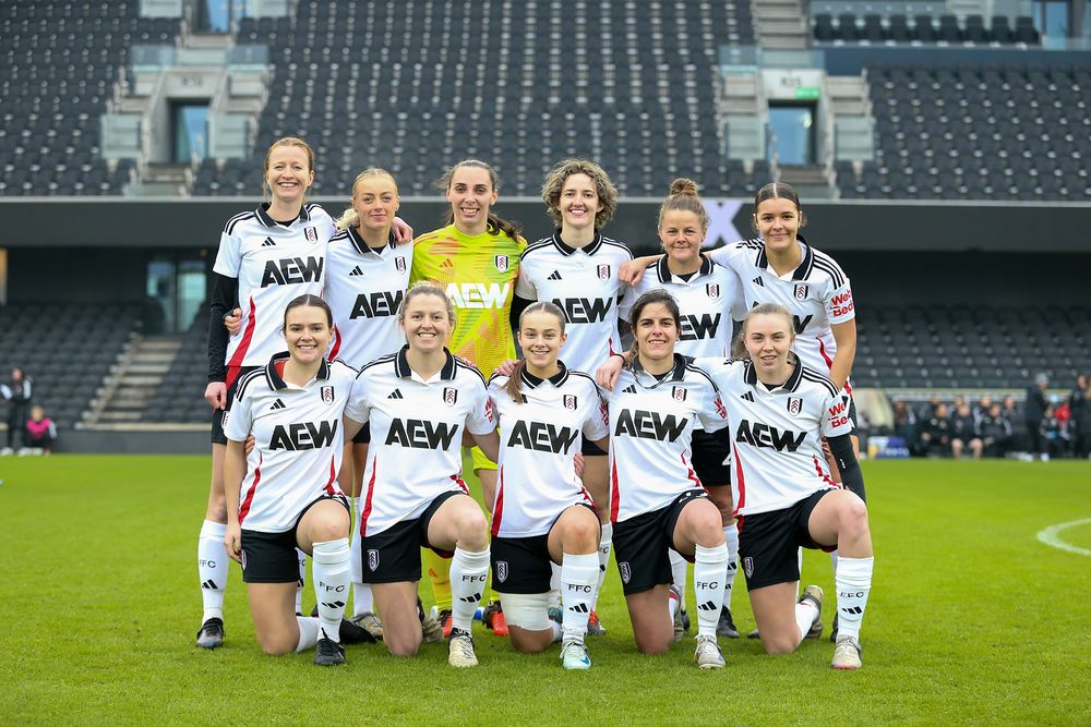 A pre-match squad photo A pre-match squad photo