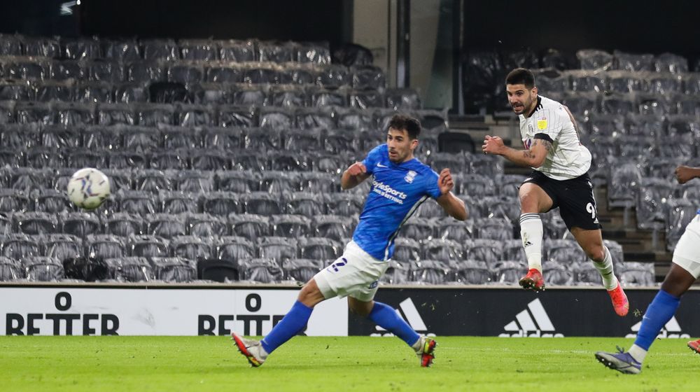 Mitro's volley had plenty of power but was kept out by the keeper Mitro's volley had plenty of power but was kept out by the keeper
