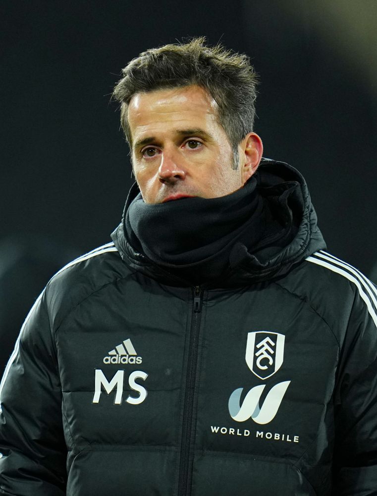 Marco Silva on the touchline