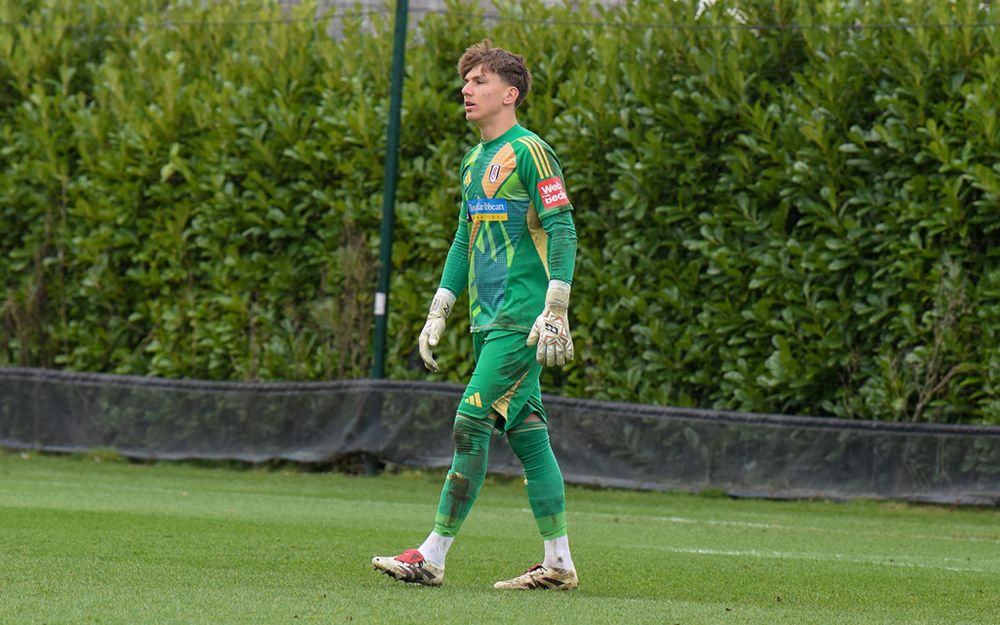 Dino Kaiser of Fulham U18s Dino Kaiser of Fulham U18s