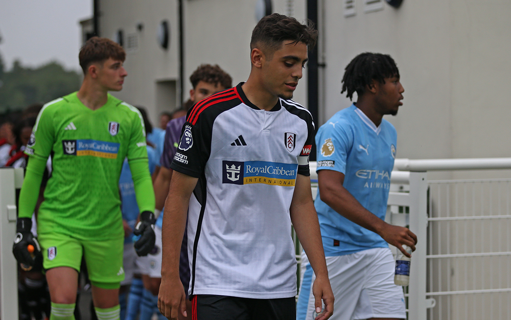 Dibley-Dias leads the team out Dibley-Dias leads the team out