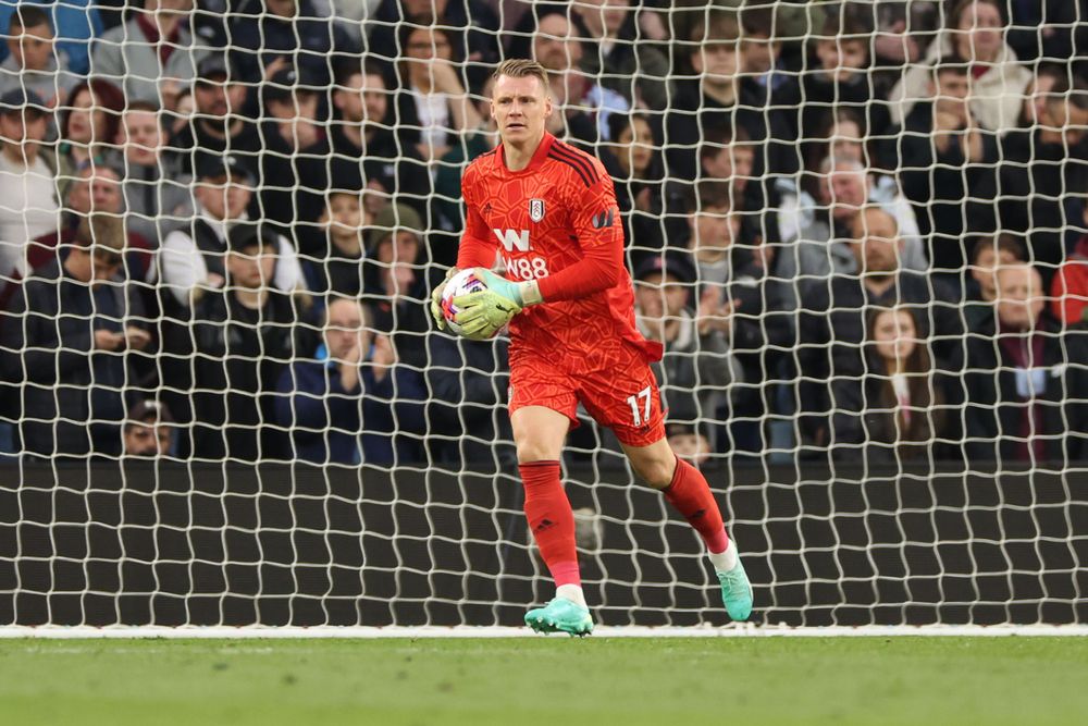 Bernd Leno in possession Bernd Leno in possession