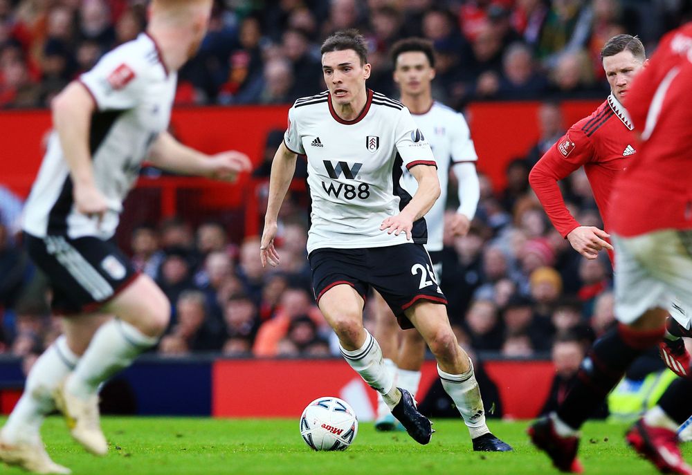 João Palhinha in action at Old Trafford