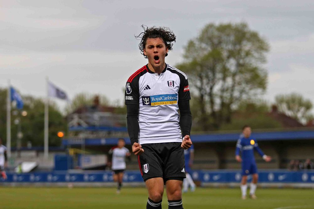 Devan Tanton celebrates scoring against Chelsea Devan Tanton celebrates scoring against Chelsea