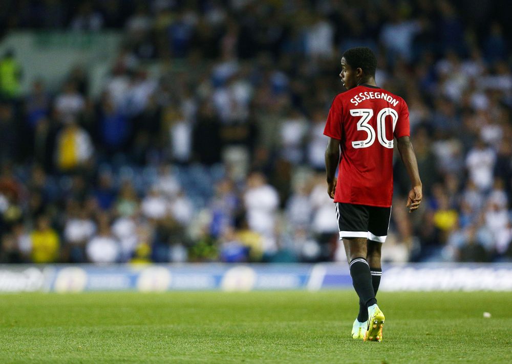 Ryan Sessegnon on his league debut for Fulham against Leeds United