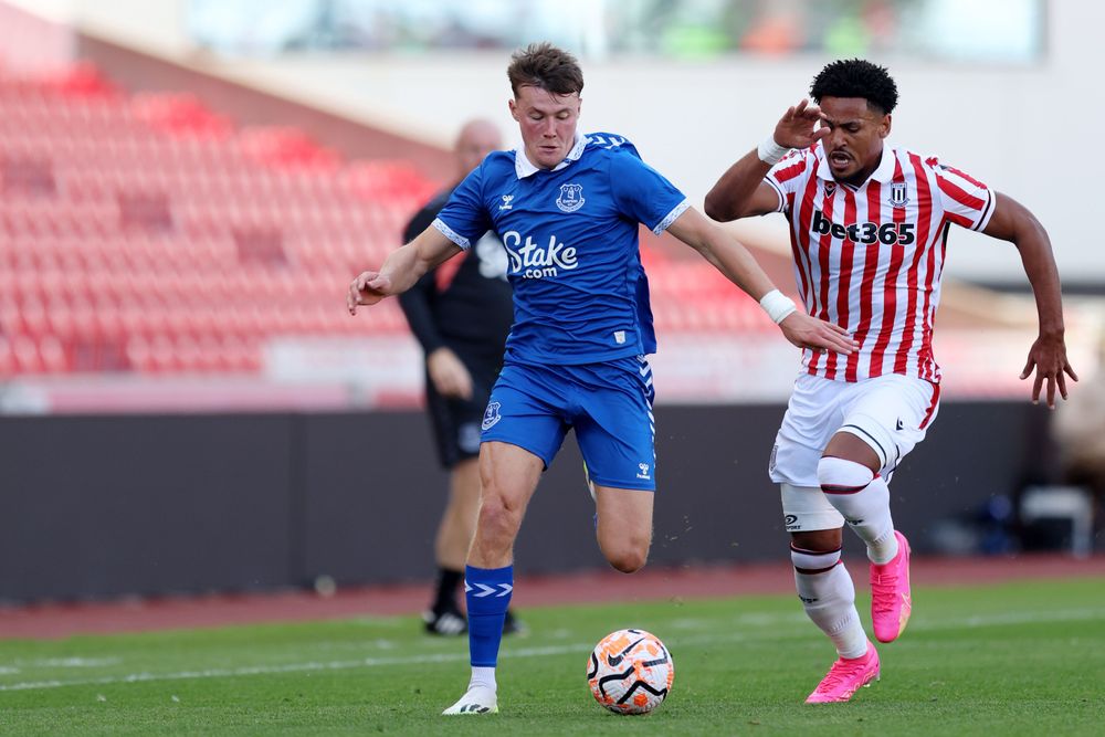 Nathan Patterson in action against Stoke