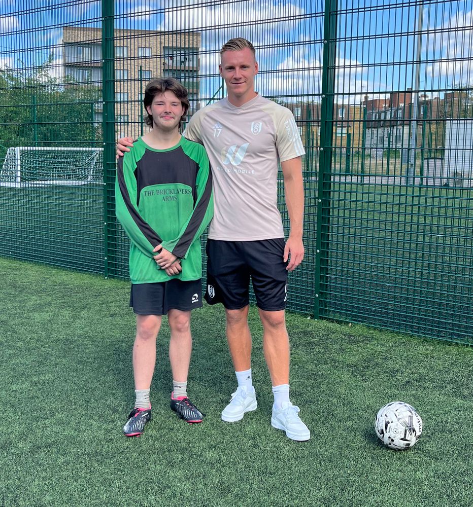 Bernd Leno visits the More Than A Game programme Bernd Leno visits the More Than A Game programme