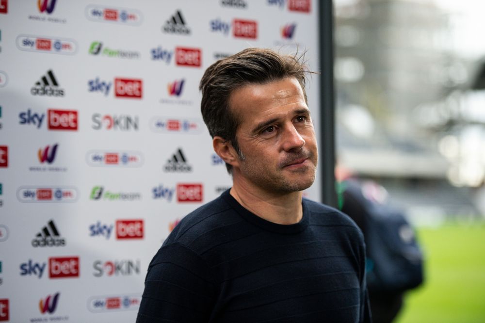 Marco Silva addresses the media