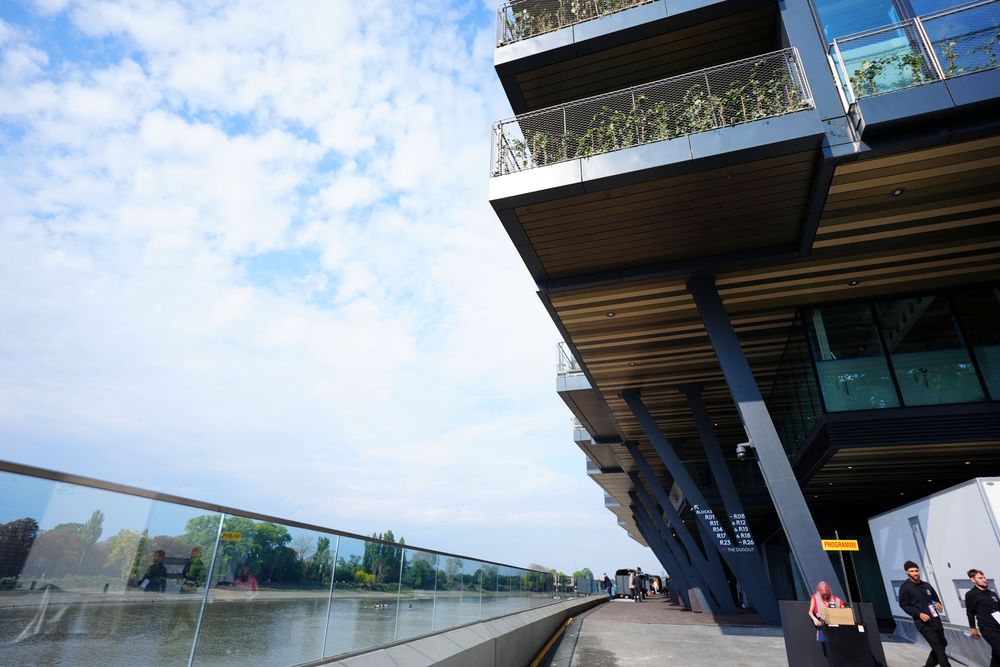 Riverside Stand walkway Riverside Stand walkway