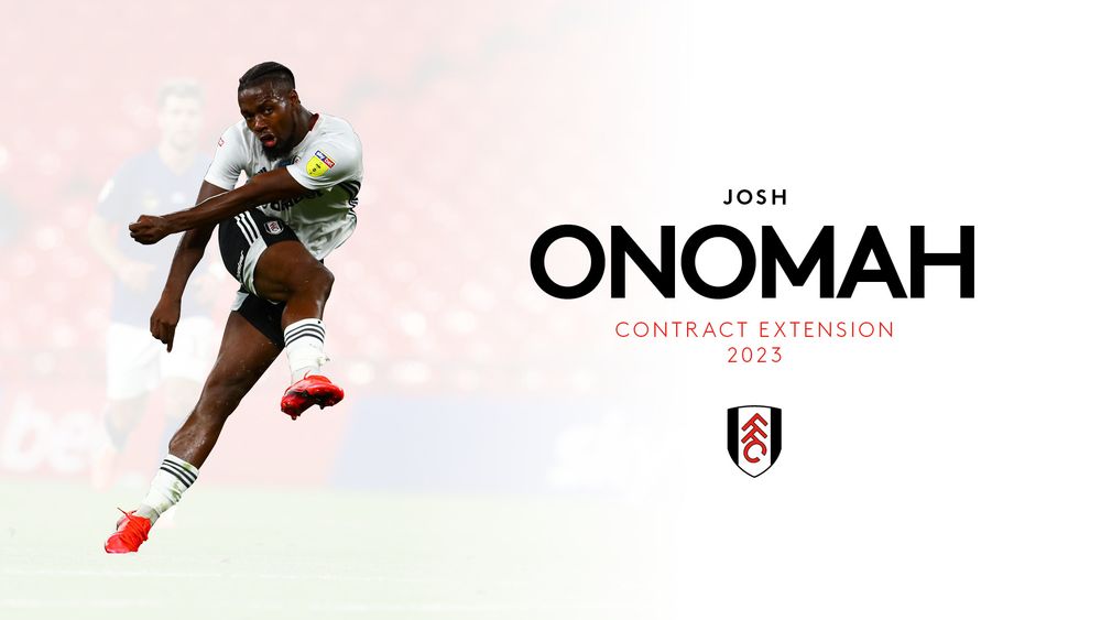 Josh Onomah contract extension graphic