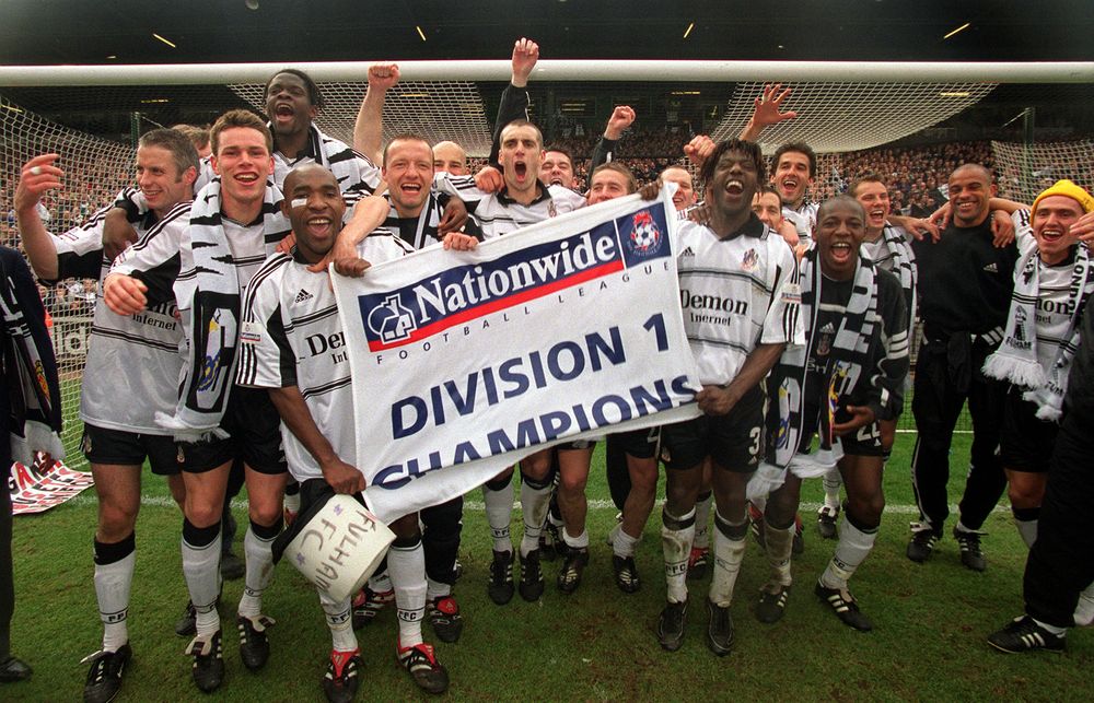 Division One Champions 2001