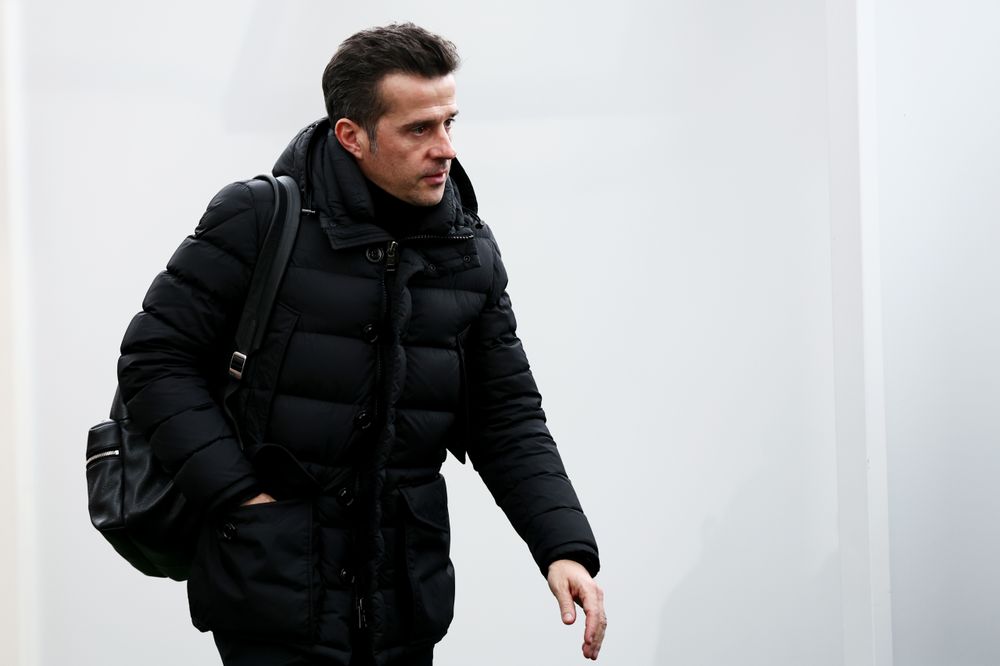 Marco Silva arrives at Craven Cottage