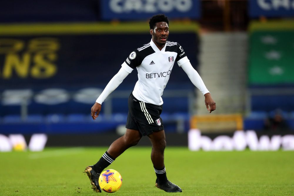 Ola Aina in action against Everton