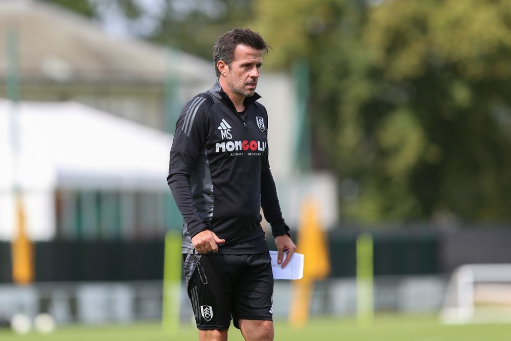 Marco Silva is pictured at Motspur Park Marco Silva is pictured at Motspur Park