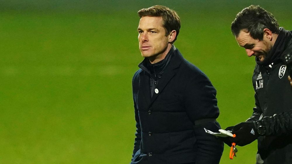 Scott Parker strolls off the pitch at full time Scott Parker strolls off the pitch at full time