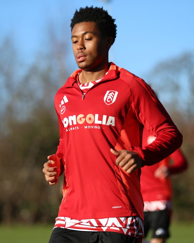 Marcell Hall of Fulham U18s Marcell Hall of Fulham U18s