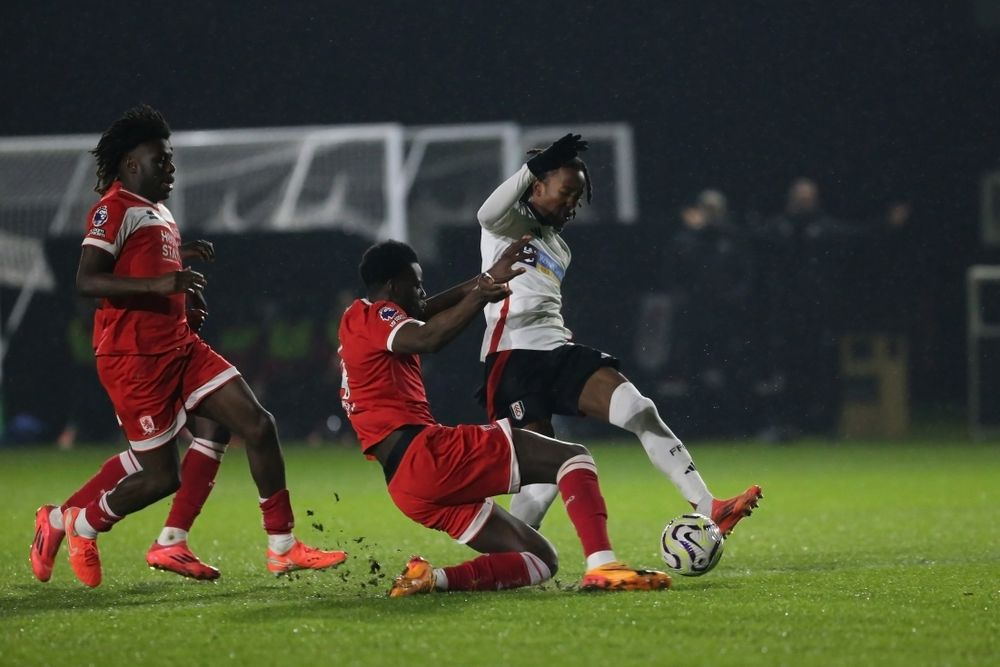 Terrell Works in action for Fulham U21s against Middlesbrough U21s Terrell Works in action for Fulham U21s against Middlesbrough U21s