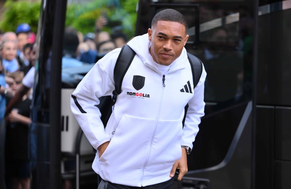 Carlos Vinicius arrives at Craven Cottage Carlos Vinicius arrives at Craven Cottage