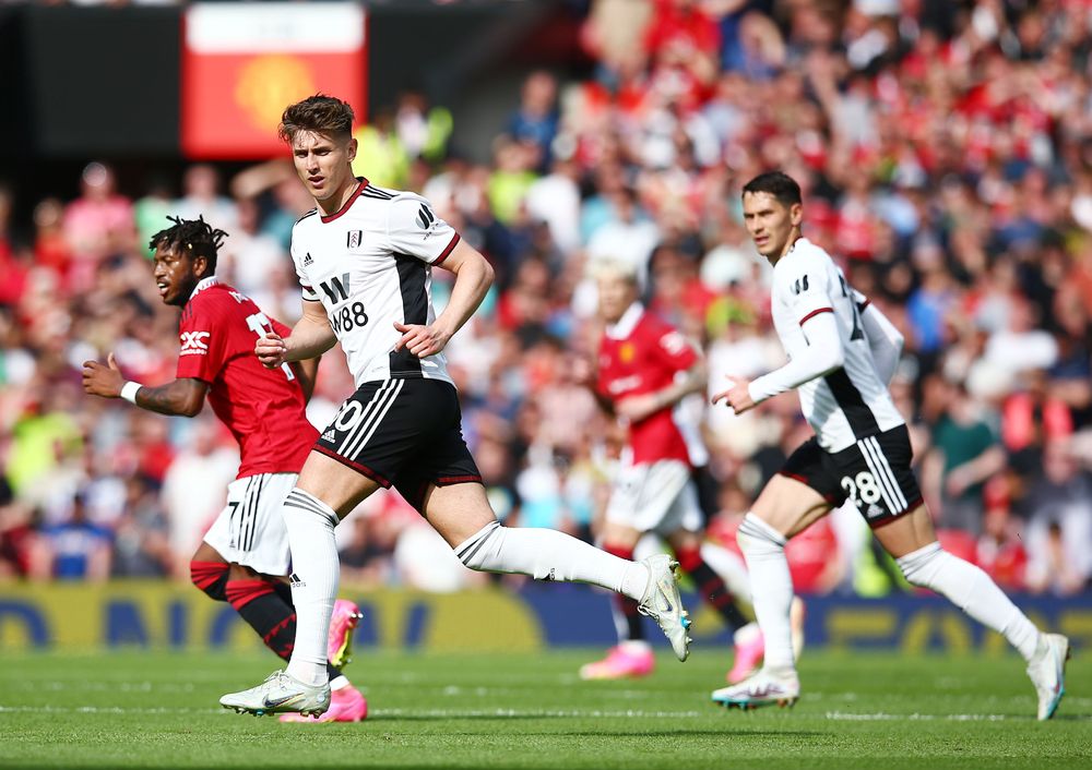 Tom Cairney in action at Old Trafford