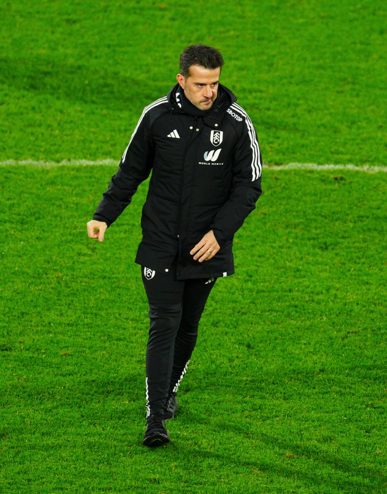 Marco Silva reacts at full-time Marco Silva reacts at full-time