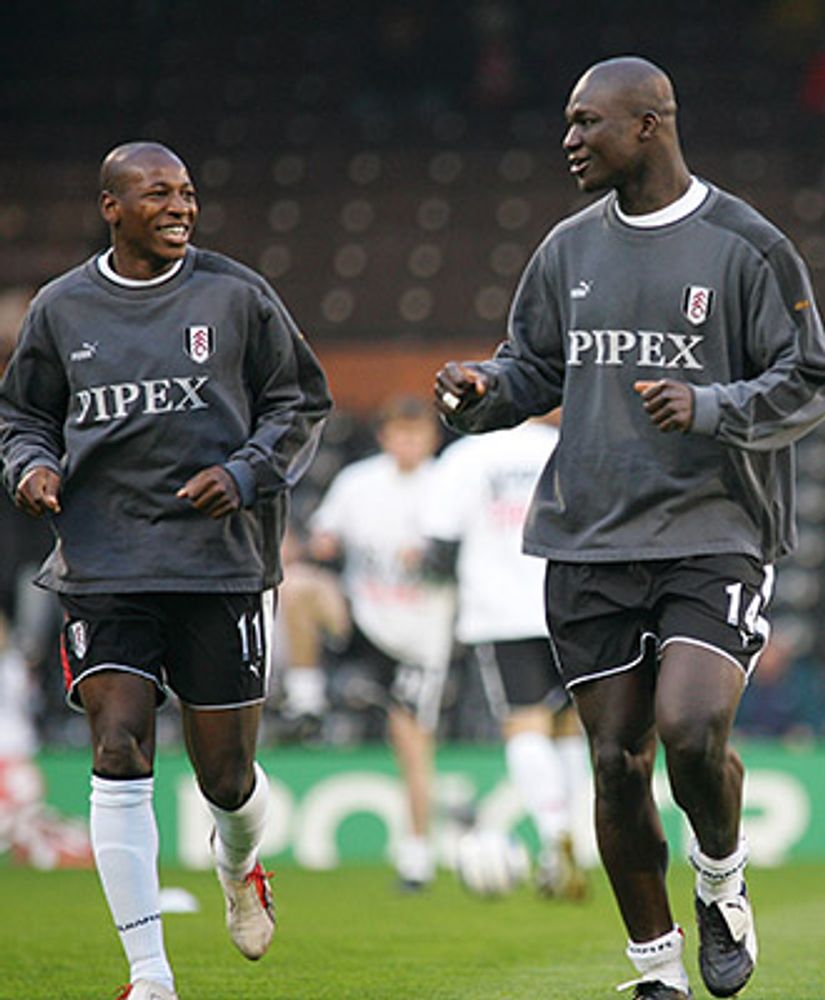 Fulham FC Official - Return Of The Wardrobe - Papa Bouba Diop is back and  looking forward to running out at the Cottage as our Fulham Legends take on  Sealand All Stars