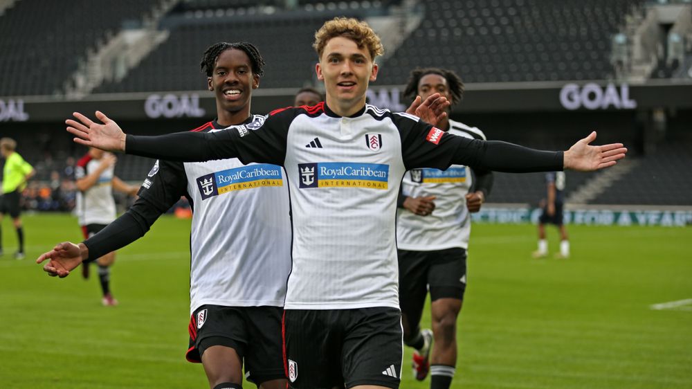 Callum Osmand celebrates scoring the opener Callum Osmand celebrates scoring the opener