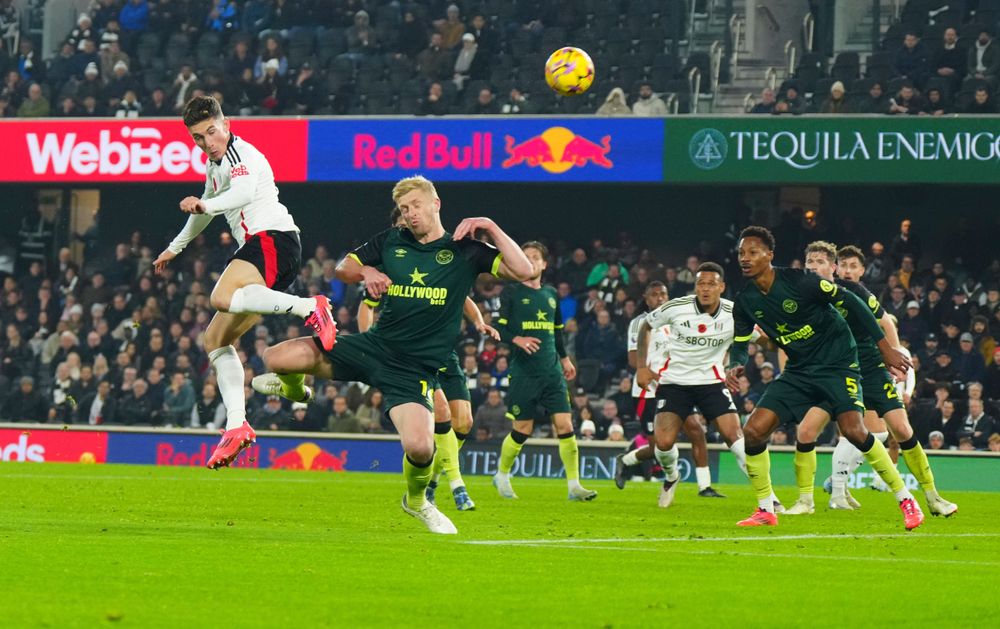 Harry Wilson scores the equaliser against Brentford