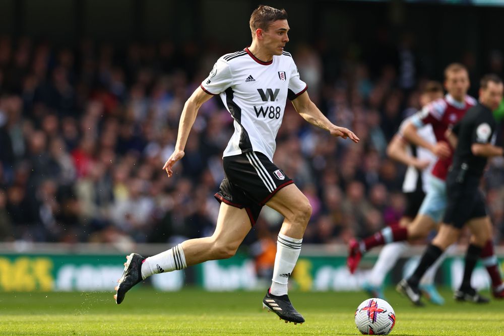 João Palhinha in action against West Ham