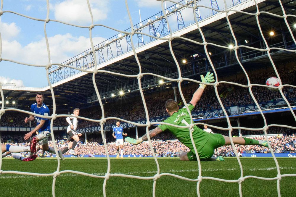 Harry Wilson scores against Everton