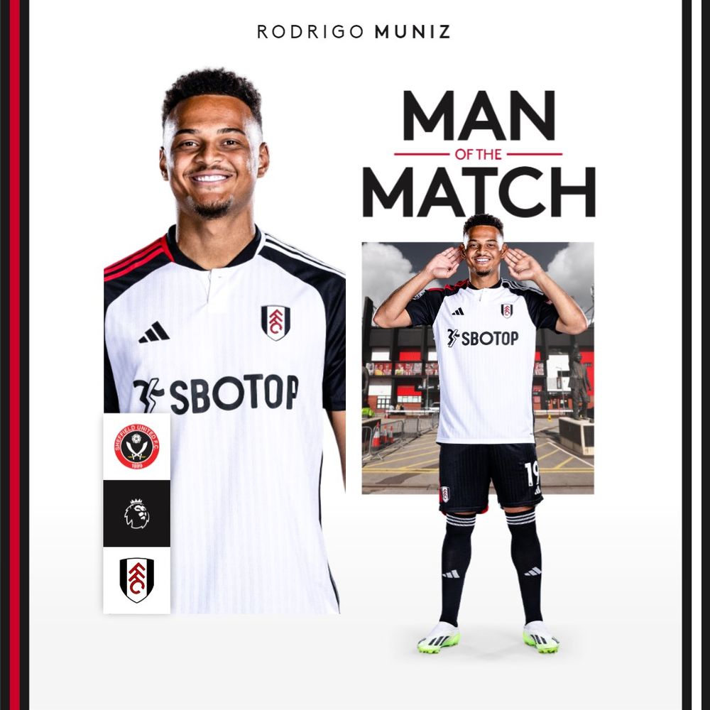 Rodrigo Muniz wins Man of the Match Rodrigo Muniz wins Man of the Match