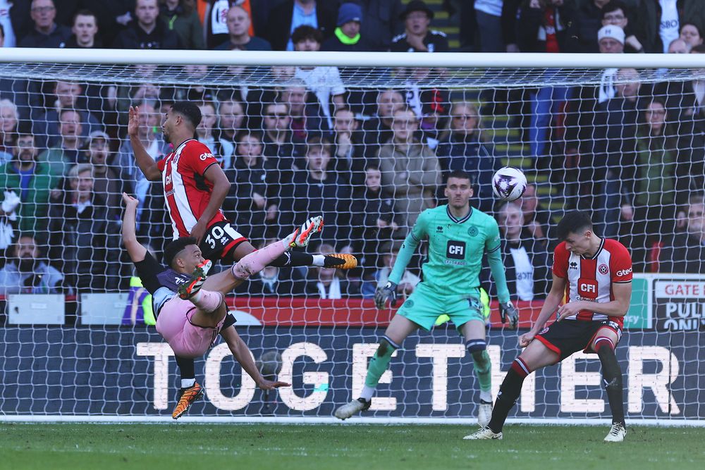 Rodrigo Muniz scores against Sheffield United Rodrigo Muniz scores against Sheffield United