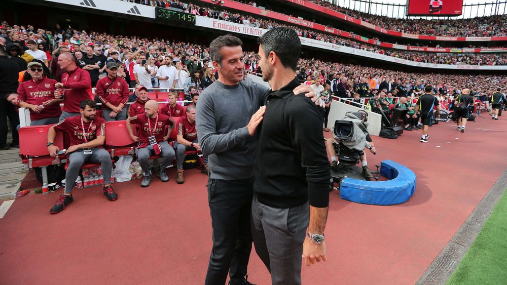 Marco Silva and Mikel Arteta