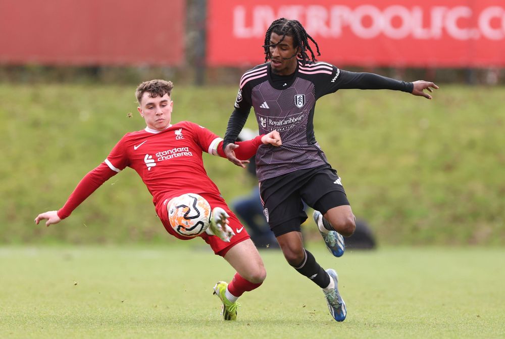 Gordon battles for the ball