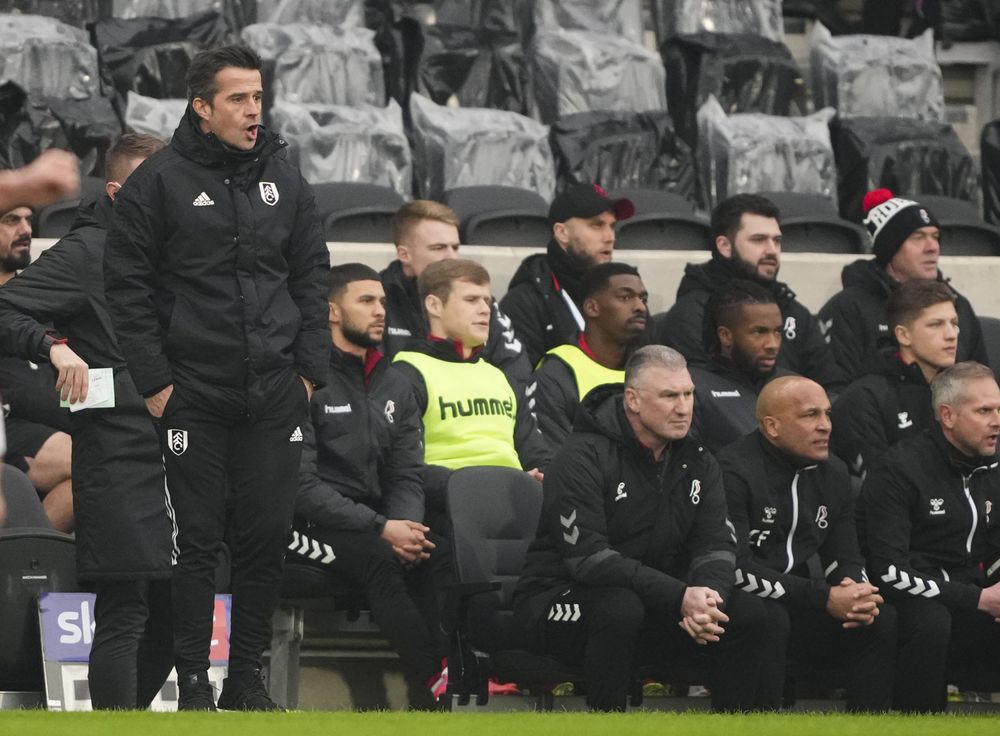 Marco Silva on the touchline Marco Silva on the touchline