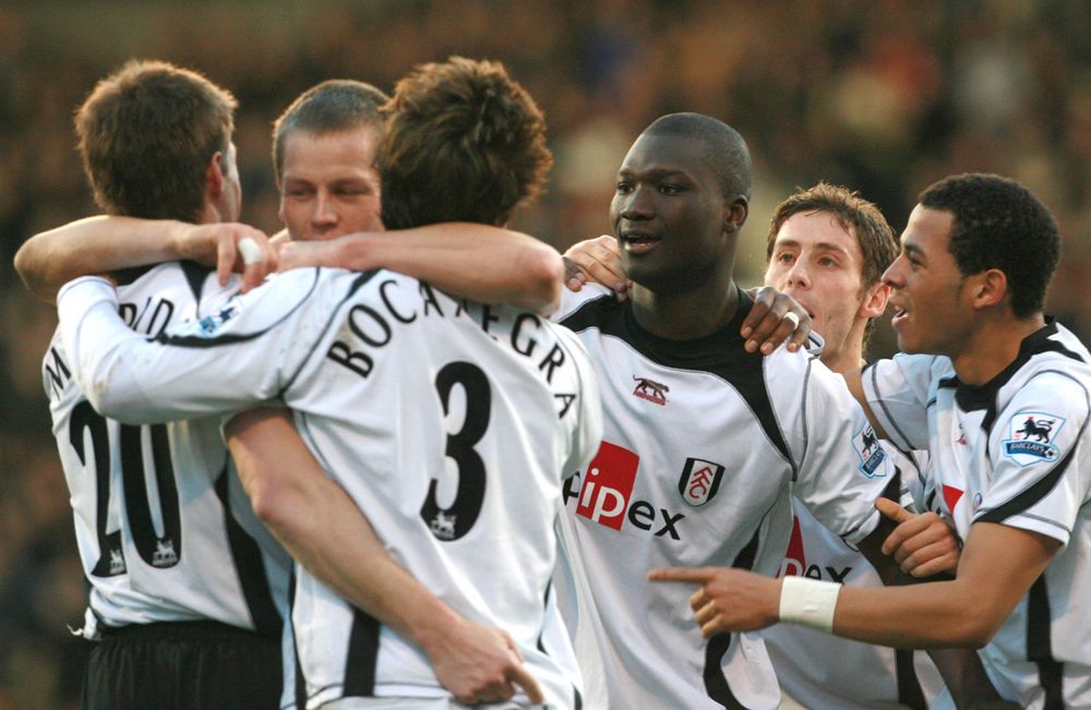 Fulham FC Official - Return Of The Wardrobe - Papa Bouba Diop is back and  looking forward to running out at the Cottage as our Fulham Legends take on  Sealand All Stars