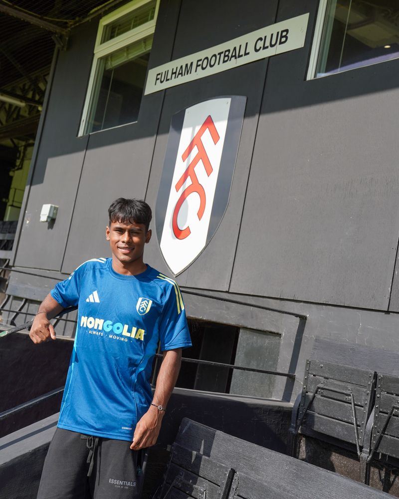 Farhaan Ali Wahid poses for a photo at Motspur Park