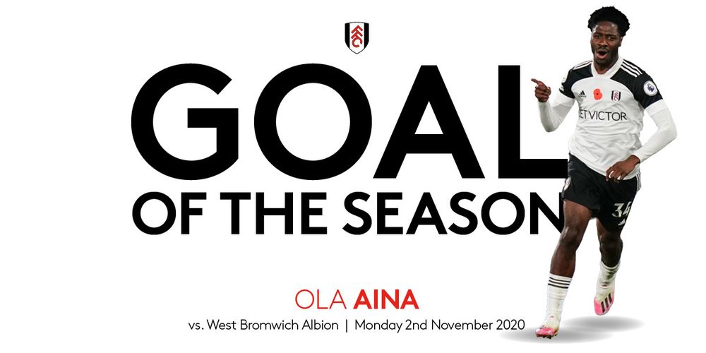 Ola Aina wins Goal of the Season Ola Aina wins Goal of the Season