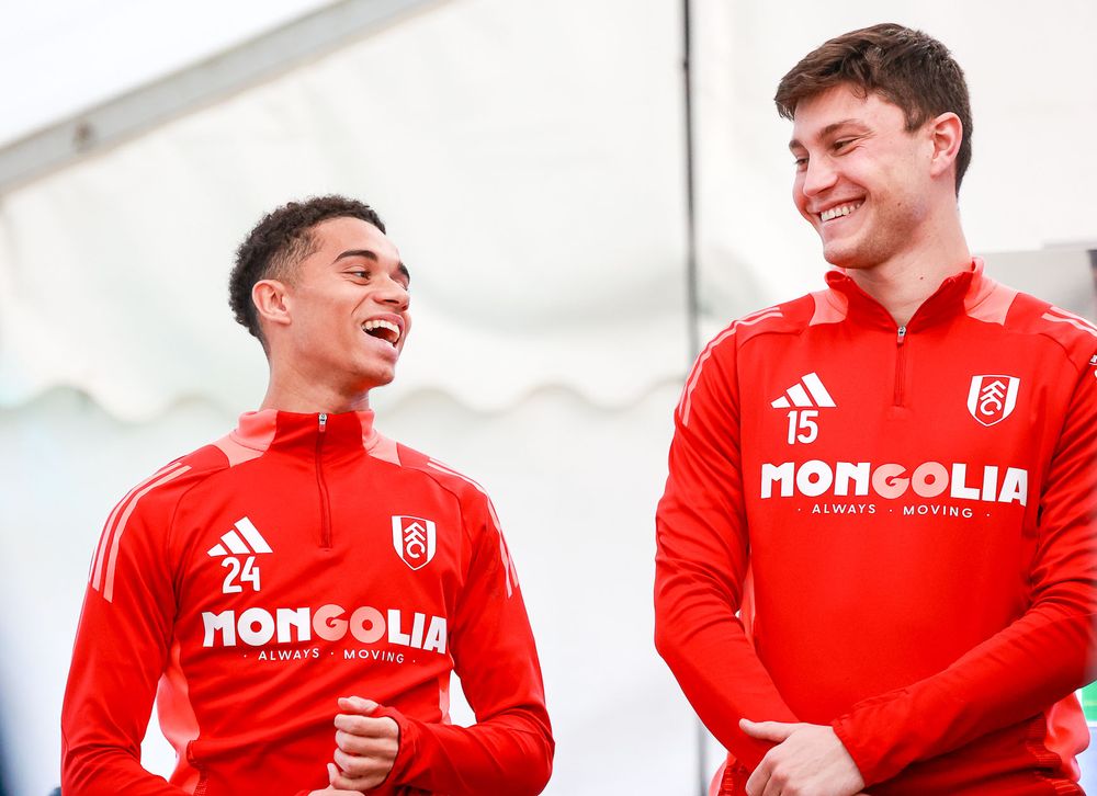 Josh King and Jorge Cuenca at a walking football session Josh King and Jorge Cuenca at a walking football session