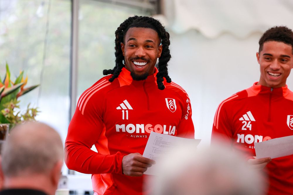 Adama Traore at a walking football session Adama Traore at a walking football session