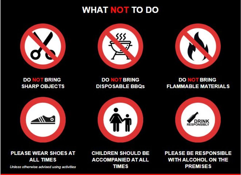 What not to do