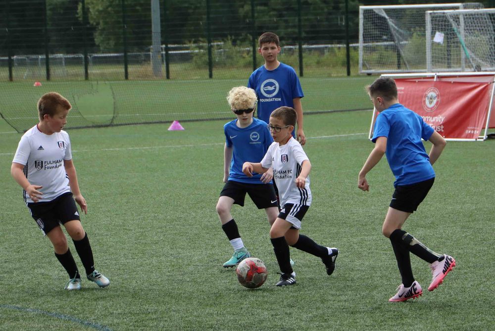 Pan DisAbility Football participants Pan DisAbility Football participants