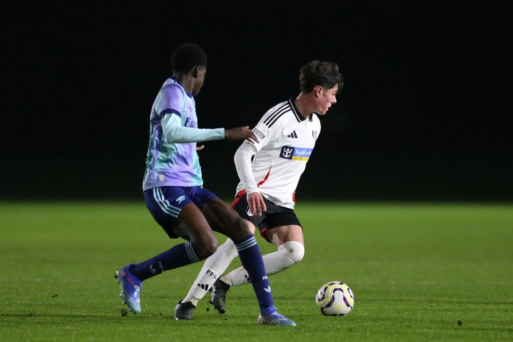 Alfie White on the ball