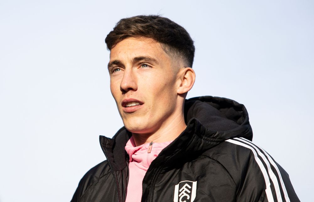 Harry Wilson pictured at Craven Cottage