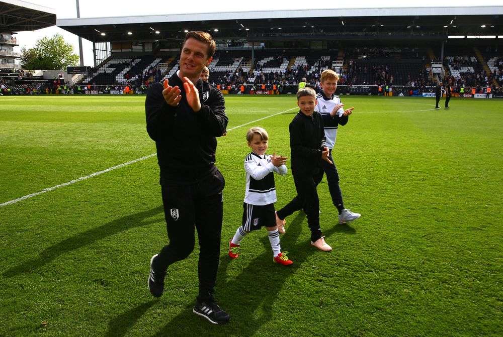 Scott Parker applauds the fans following our match against Newcastle United Scott Parker applauds the fans following our match against Newcastle United