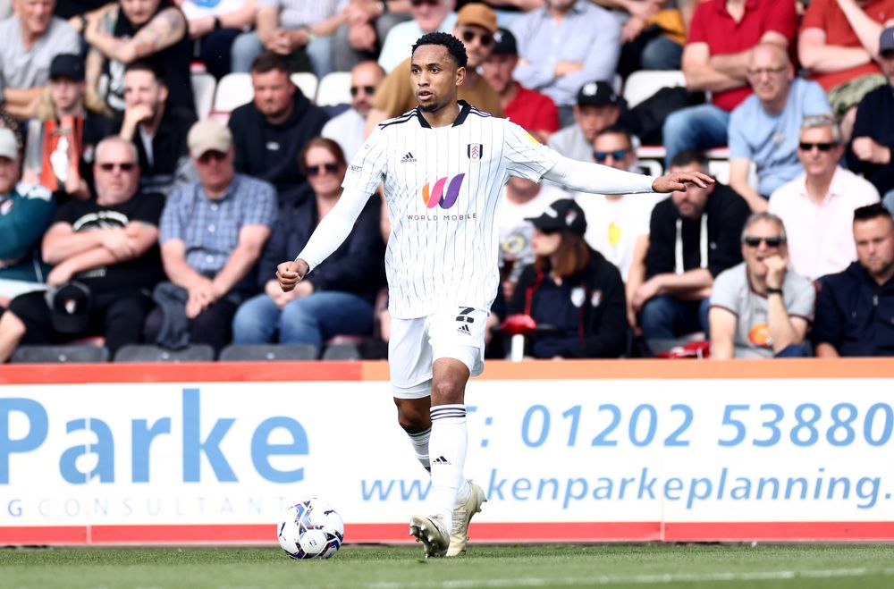 Kenny Tete in action at Bournemouth