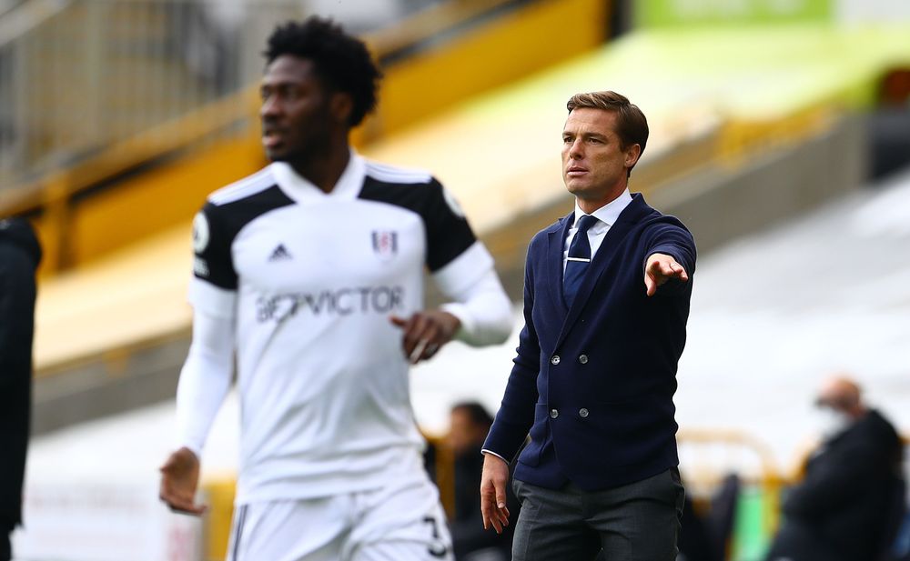 Scott Parker points at Molineux