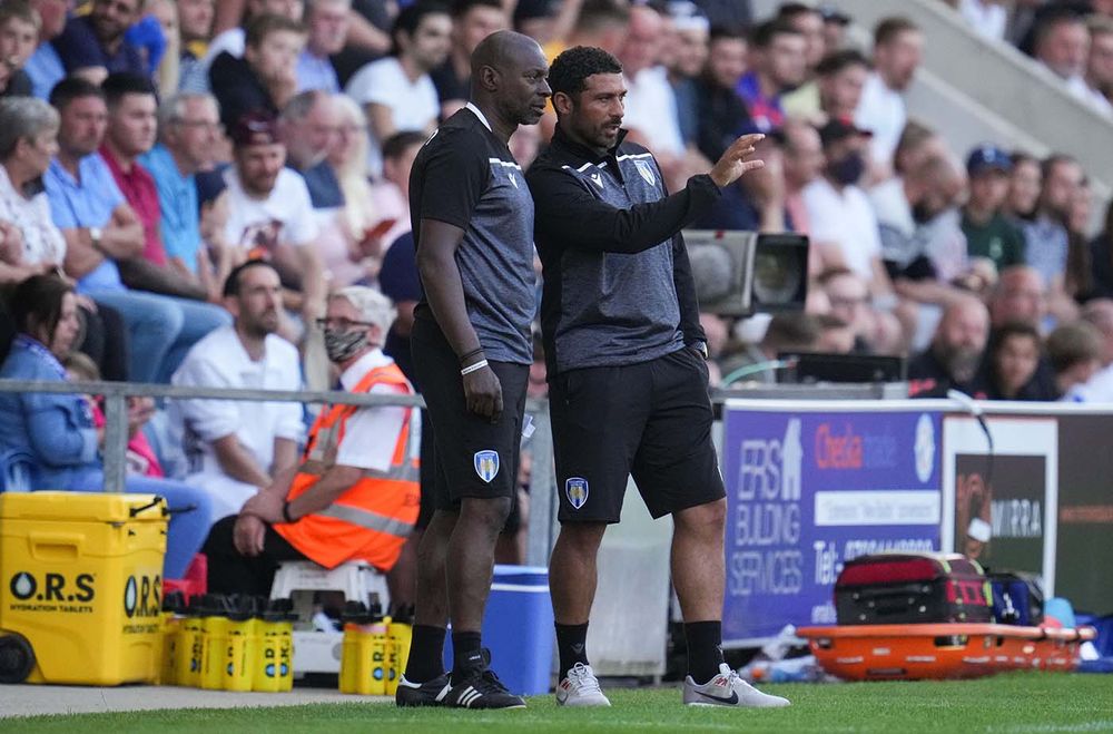 Mullins during his spell at Colchester Utd Mullins during his spell at Colchester Utd